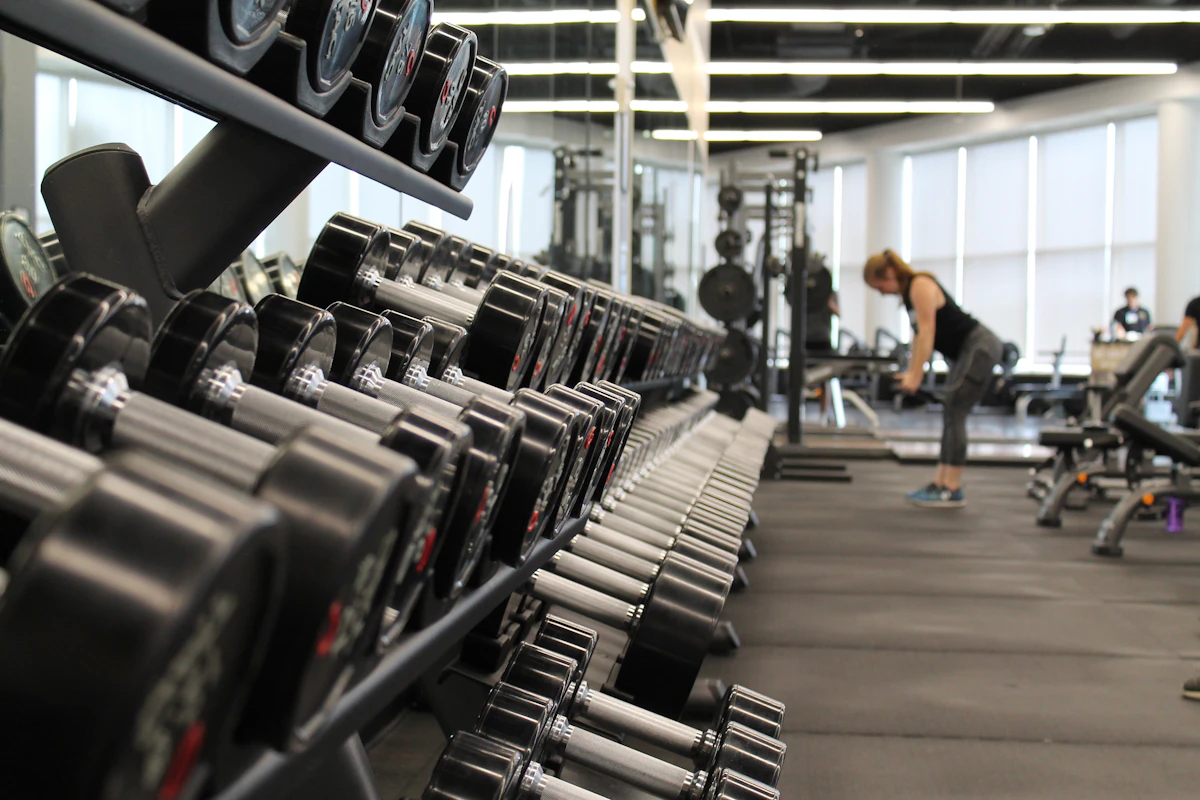 Fotografía de referencia de un gimnasio